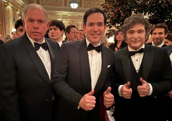 Javier Milei, Marco Rubio y