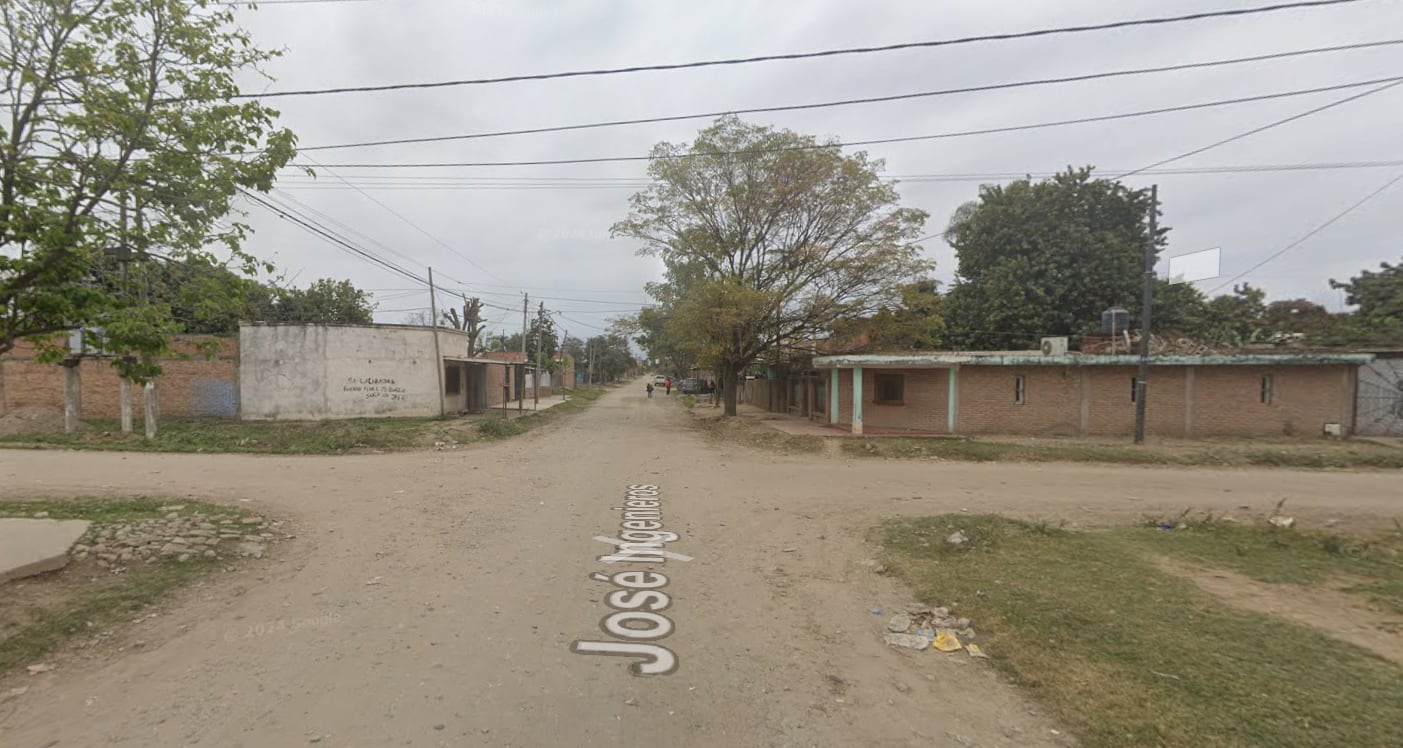 La esquina de Bartolomé Mitre y José Ingenieros, en Orán, donde mataron a un hombre