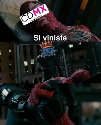 Tláloc Meme 4 (Spiderman)