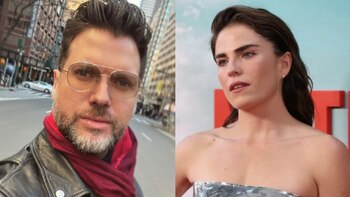 Karla Souza y Mauricio Martínez