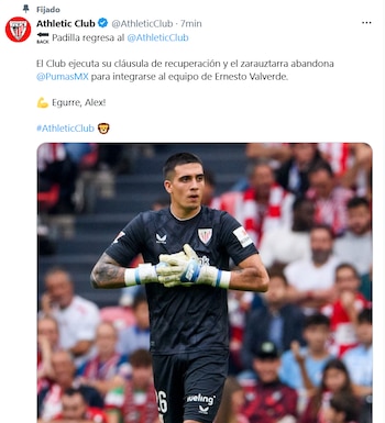 El guardameta mexicano regresará a