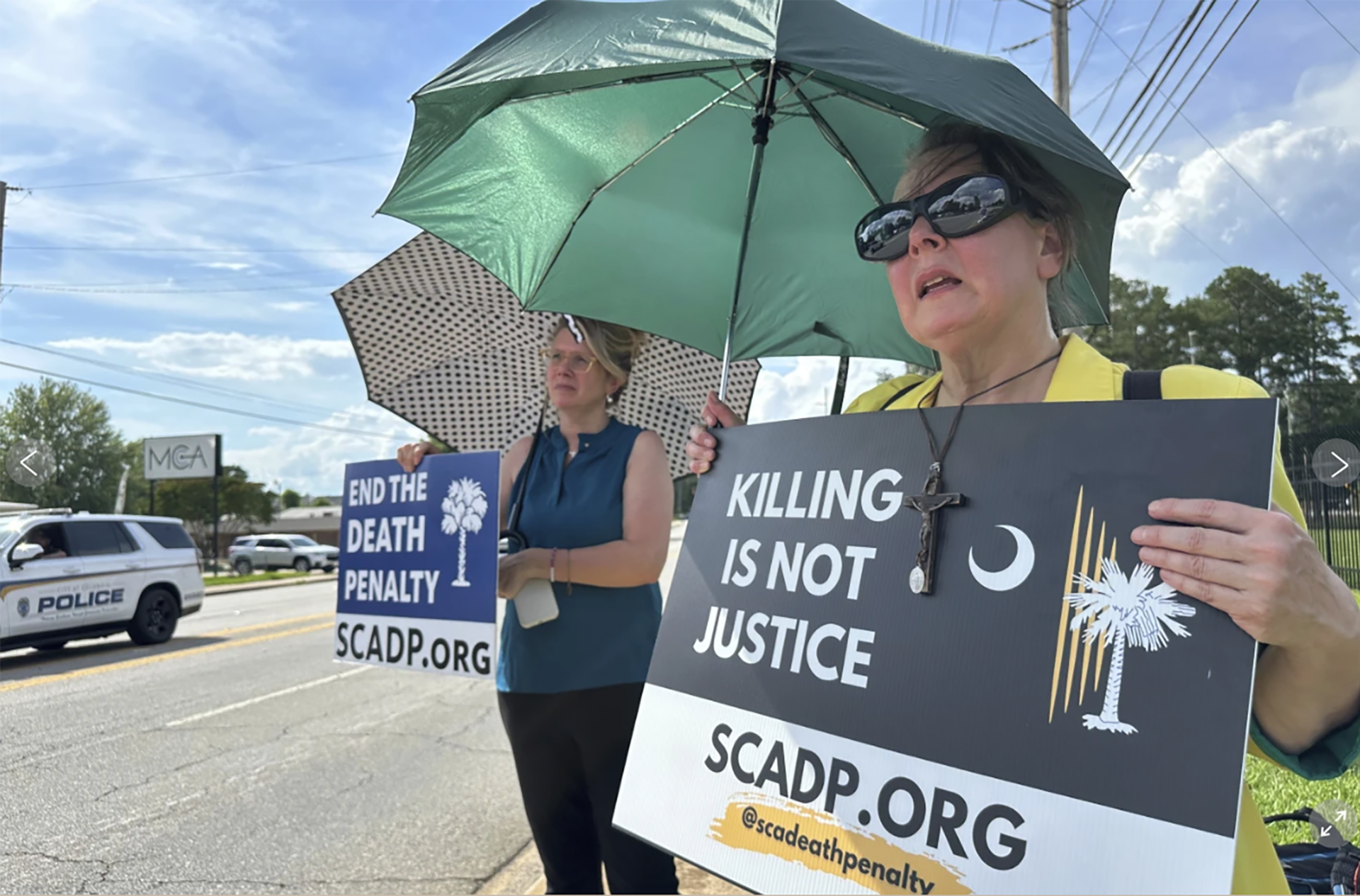 El gobernador McMaster rechazó un indulto histórico para Stanko minutos antes de morir, apesar de unas manifestaciones antes de la ejecución. (Foto AP/Allen G. Bredd)