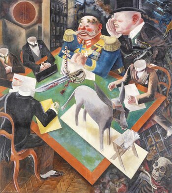 "Eclipe de sol", de George Grosz