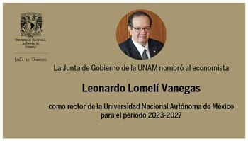 El nuevo rector de la