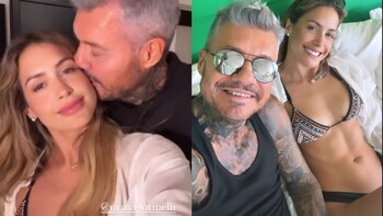 Milett Figueroa y Marcelo Tinelli