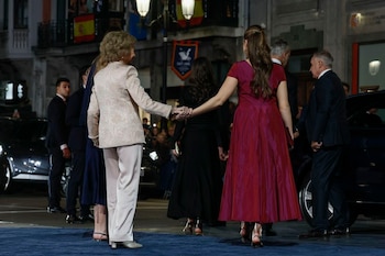 Las bambalinas de la ceremonia de Premios Princesa de Asturias