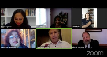 El embajador Christopher Landau dijo