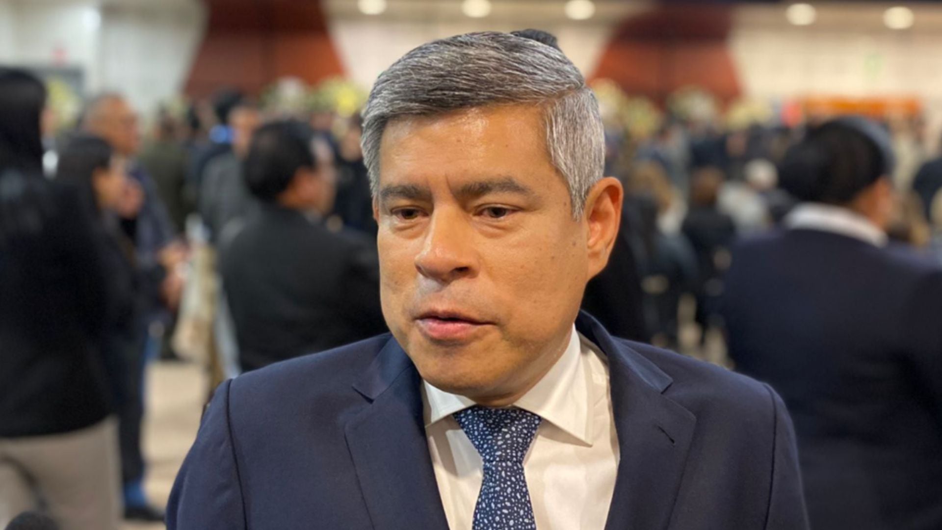 El secretario general de Fuerza Popular ,Luis Galarreta, resaltó que Alberto Fujimori falleció en libertad- crédito Renato Silva / Infobae Perú