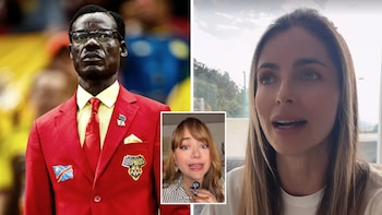 ‘Influencer’ cuestionó a Cristina Hurtado por su respuesta al reconocer que no sabía quién era “Lumumba Vea”, famoso hincha del Congo: “Ignorante”