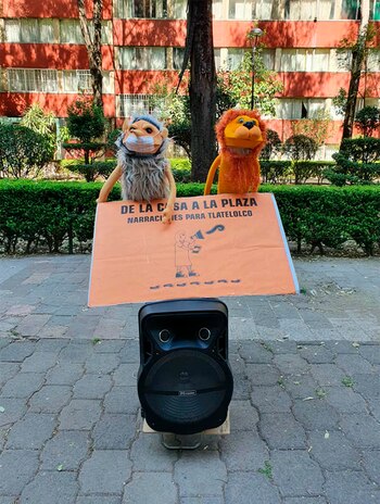 A veces participan marionetas (Foto: