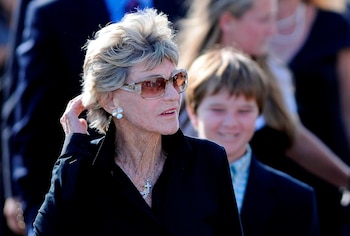 En la imagen, la exembajadora