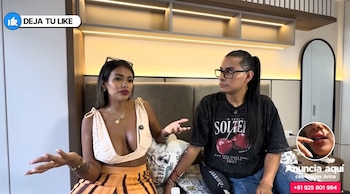 La modelo Shirley Arica explica