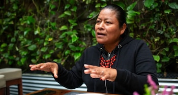 La lideresa Rosemary Pioc cuestiona