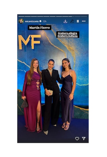 Mica Viciconte estuvo con Indiana