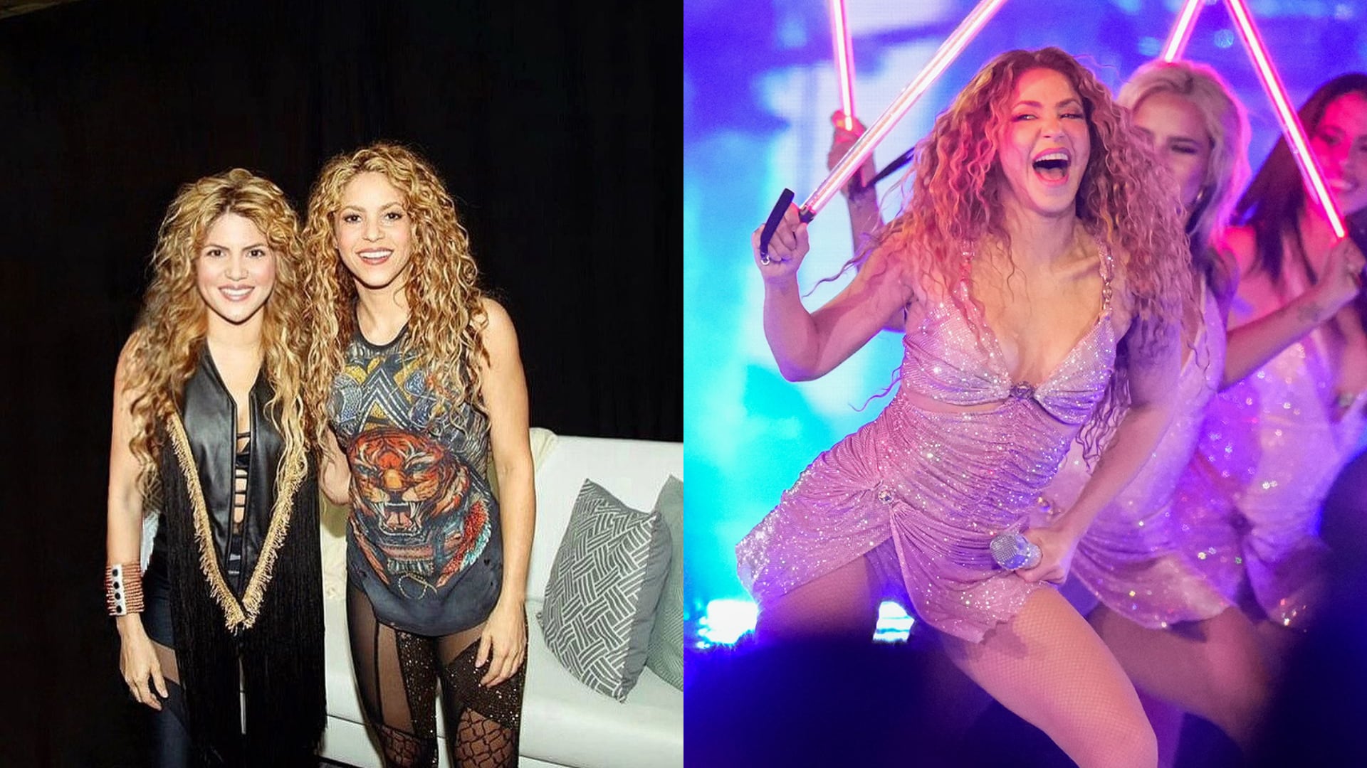 La aparición de la imitadora Shakibecca en el Zócalo provoca confusión entre los asistentes al concierto de Shakira. (Foto AP/Eduardo Verdugo) (Foto: redes de Shakibecca)