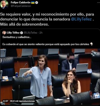 El expresidente de México se