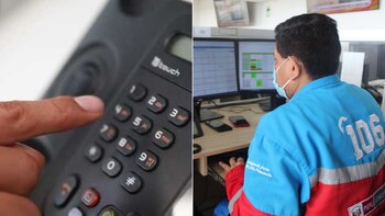 SAMU: Línea 106 ha recibido