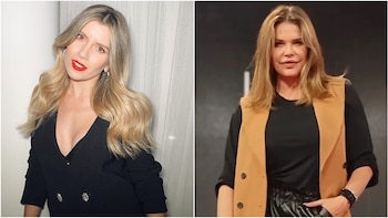 Laurita Fernández se mostró muy