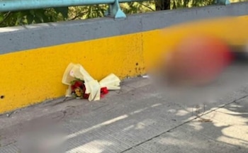 Winiker Elena Galeas Alvarado fue identificada como la mujer asesinada en un sector de la vía rápida de Tegucigalpa.
El cuerpo quedó a un costado de la carretera. (Foto: Cortesía / redes sociales)