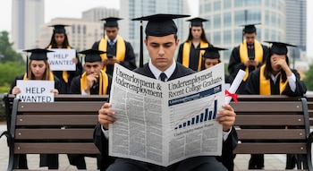 Un grupo de recién graduados