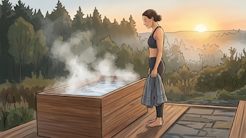 Nadar en agua fría podría aliviar los síntomas de la perimenopausia, según la ciencia