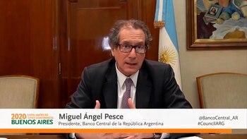 El presidente del BCRA, Miguel