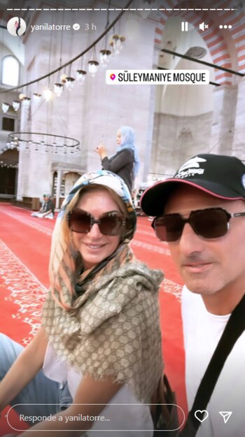 Las vacaciones de Yanina y Diego Latorre a Estambul