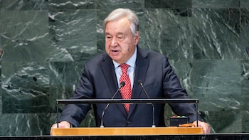 António Guterres está "horrorizado por