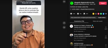 El video de un abogado