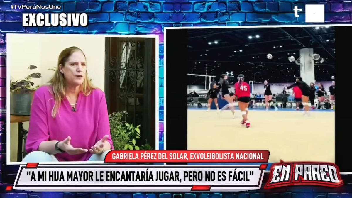 Ailani León, hija de Gaby Pérez del Solar, sueña con jugar por Perú pero los estudios y la distancia lo impiden