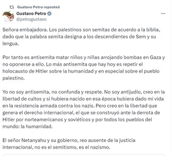 A través de su cuenta