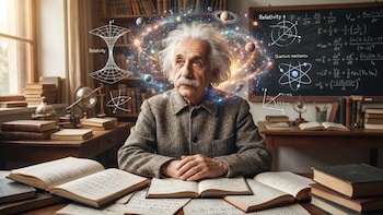 Albert Einstein: “La fuerza más fuerte que la electricidad y la energía atómica es la voluntad”