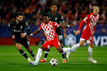 Yaser Asprilla y Dominik Szoboszlai