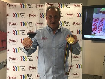 08-08-2017 Fermín Cacho brinda por su oro en Barcelona'92 25 años después
ESPAÑA EUROPA MADRID DEPORTES
BODEGAS PROTOS