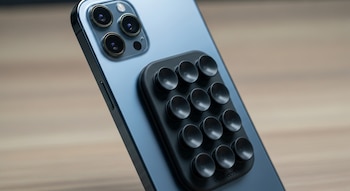 La ventosa Octobuddy para celulares