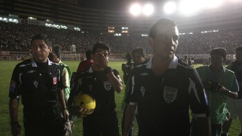 Árbitro Héctor Pacheco decidió suspensión