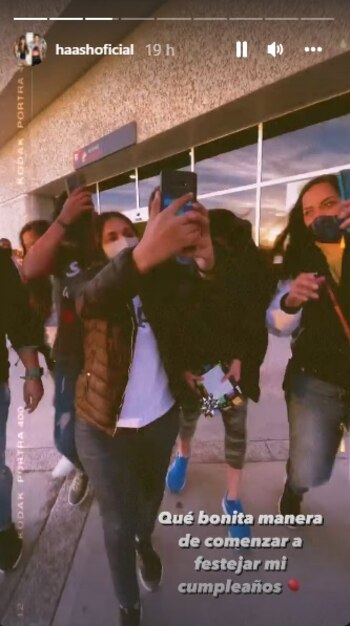 Ha*Ash horas antes de su