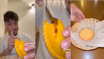 El hecho generó un intercambio divertido sobre tradiciones y novedades alimenticias - crédito iLeoVlogs / TikTok