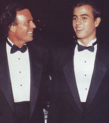 Julio y su hijo Enrique