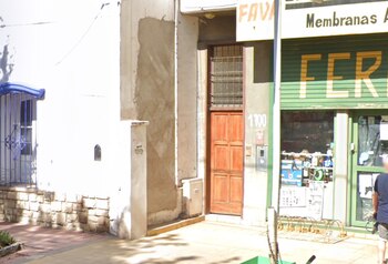 Vivienda donde ocurrió el violento