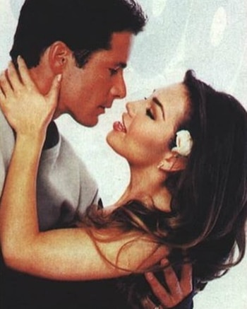 Thalia en "Rosalinda" con Fernando