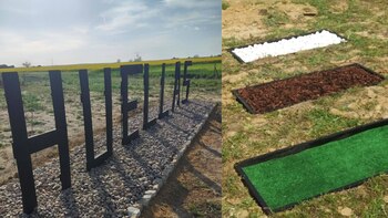 Cementerio "Huellas" en Zamora. (Facebook)