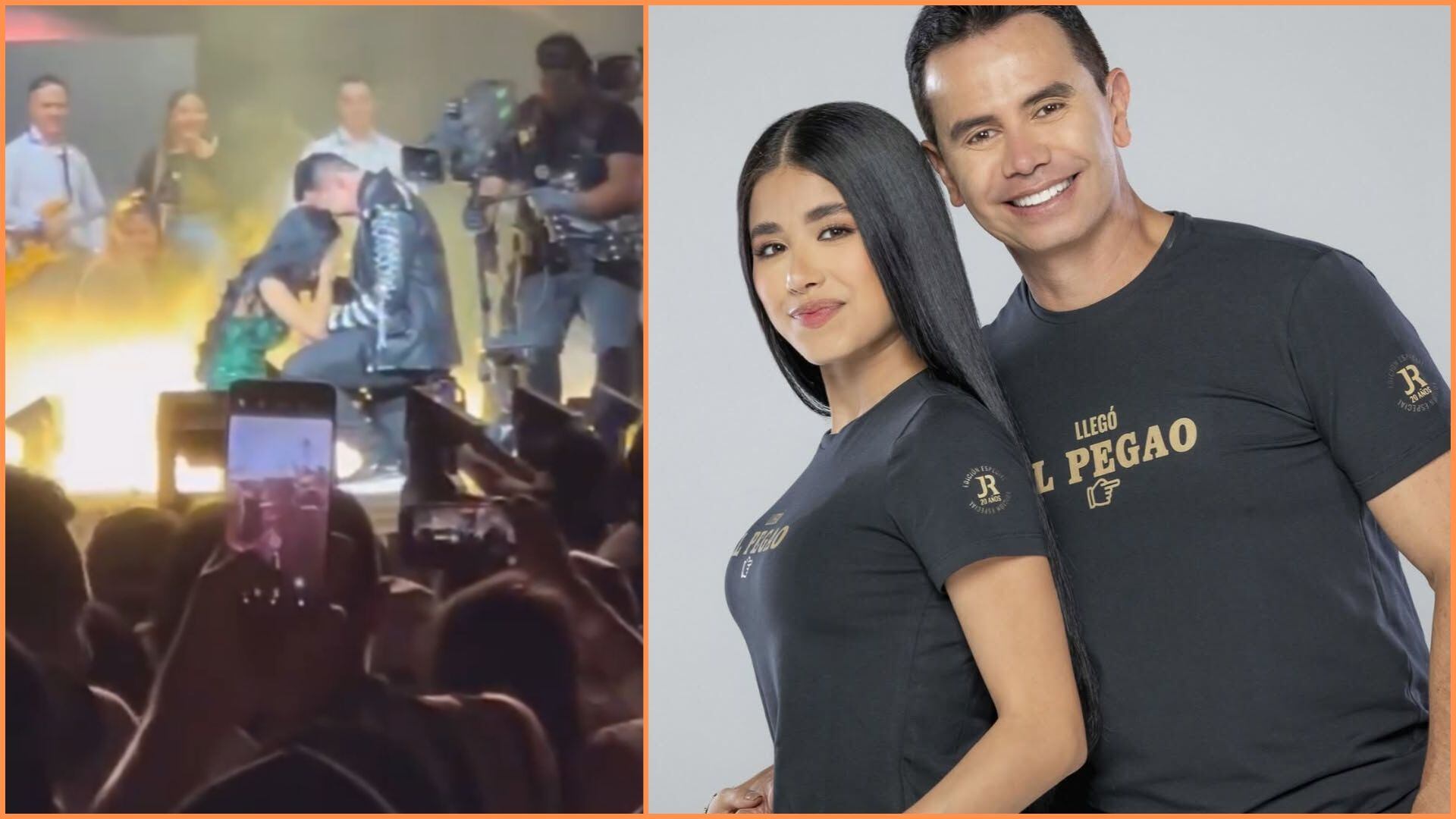 Jhonny Rivera y Jenny López dieron importante paso luego de 2 años de romance - crédito @lakalle y @jennylopez_oficial/Instagram