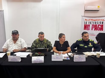 La Gobernación del Magdalena instaló un Consejo de Seguridad para evaluar el orden público en Zona Bananera y definir nuevas medidas frente a los grupos armados ilegales - crédito Gobernación del Magdalena