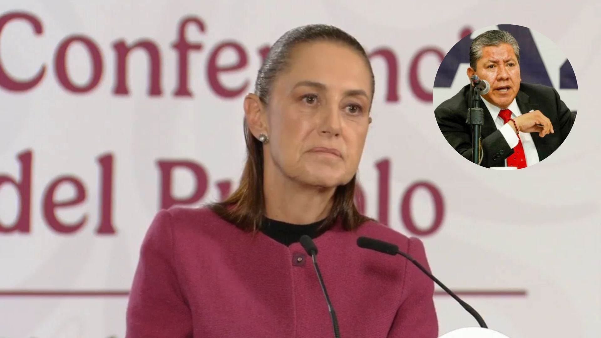 Sheinbaum considera falso el video que amenaza al gobernador de Zacatecas