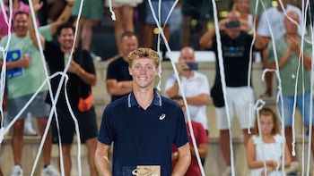 El tenista francés Felix Balshaw, campeón del Rafa Nadal Open by Movistar 2026
