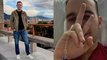El periodista transformó la adversidad en una lección de vida - crédito lucas.sampedro / Instagram