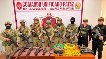 Fuerzas Armadas y la Policía Nacional golpearon una vez más a las organizaciones criminales que operan en la provincia de Pataz.