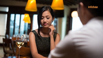 No sostener la mirada ante