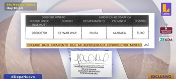 Roberto Siucho sería el financista